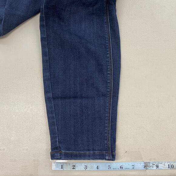 Liverpool Jeans Womens 12P Blue Pull-On Jegging Skinny Sienna Dark Wash 34x26 - Picture 9 of 16